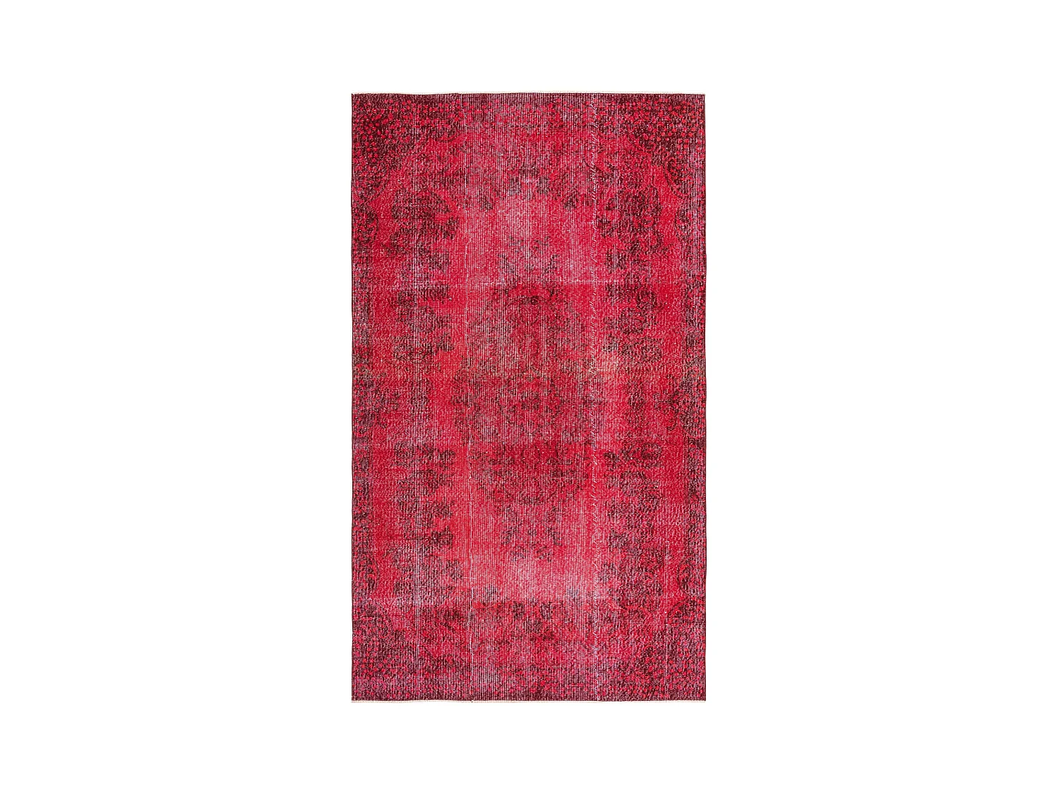 Tapis de laine 170x295 rouge Ultra Vintage