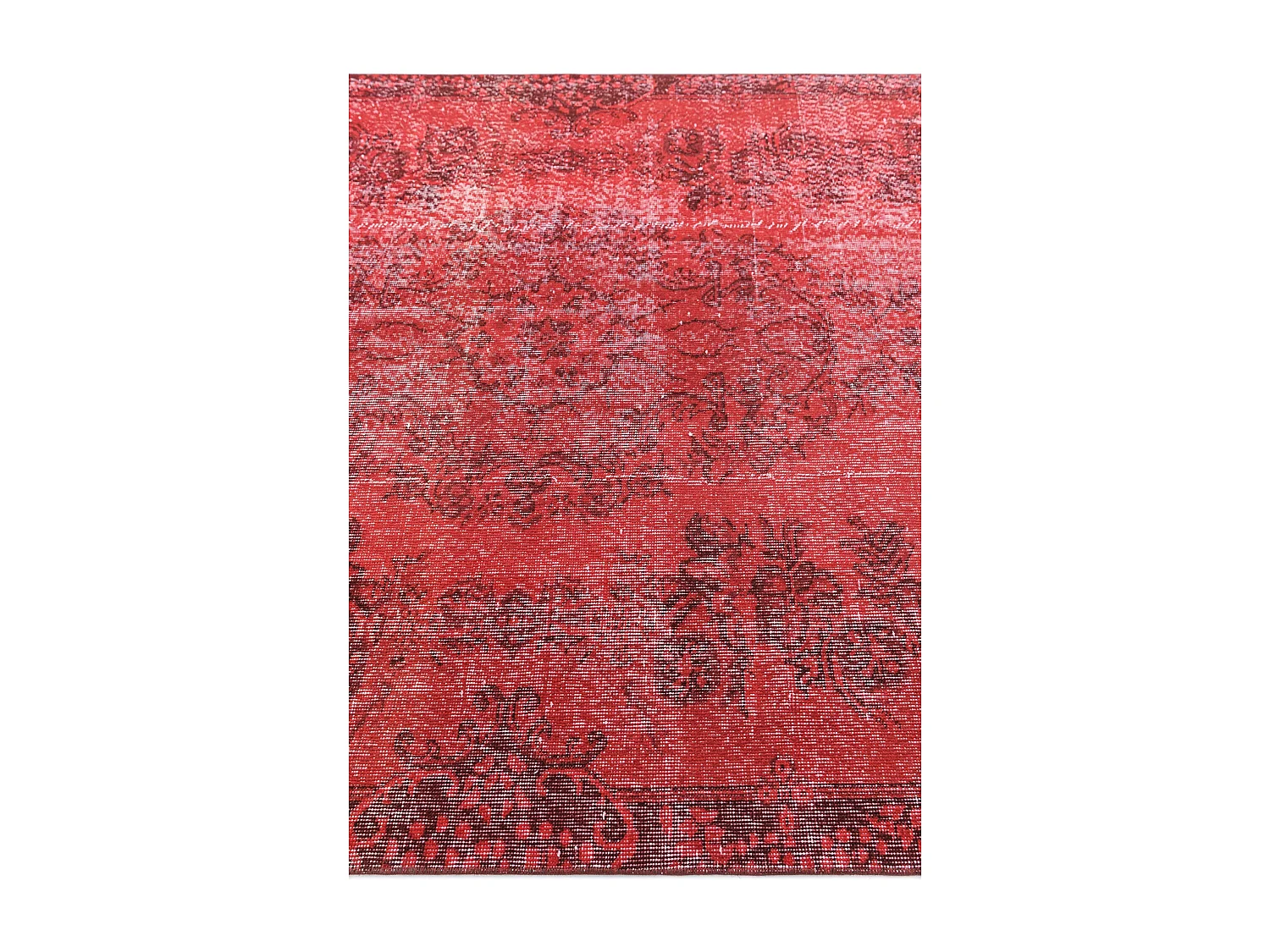 Tapis de laine 170x295 rouge Ultra Vintage