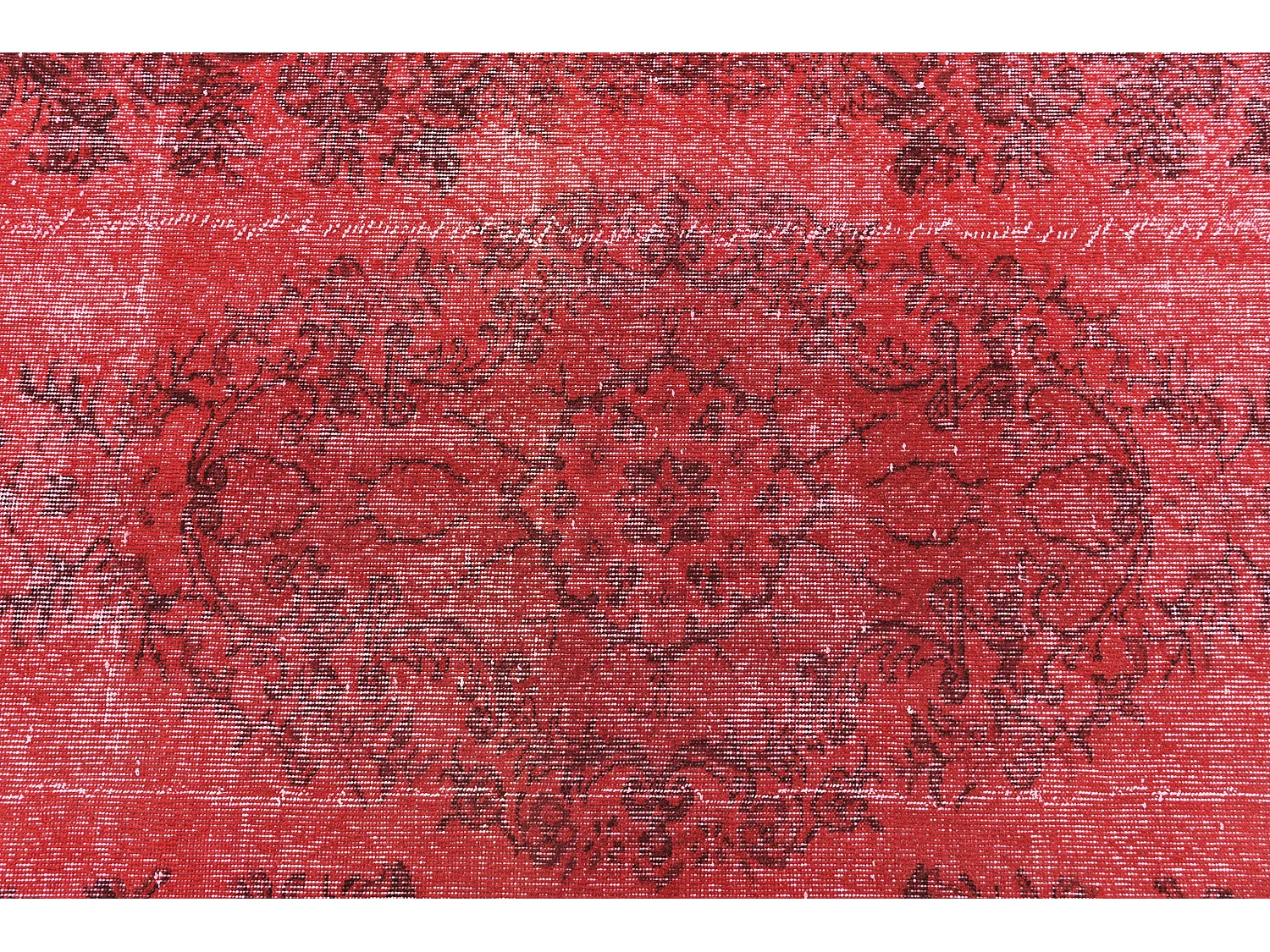 Tapis de laine 170x295 rouge Ultra Vintage