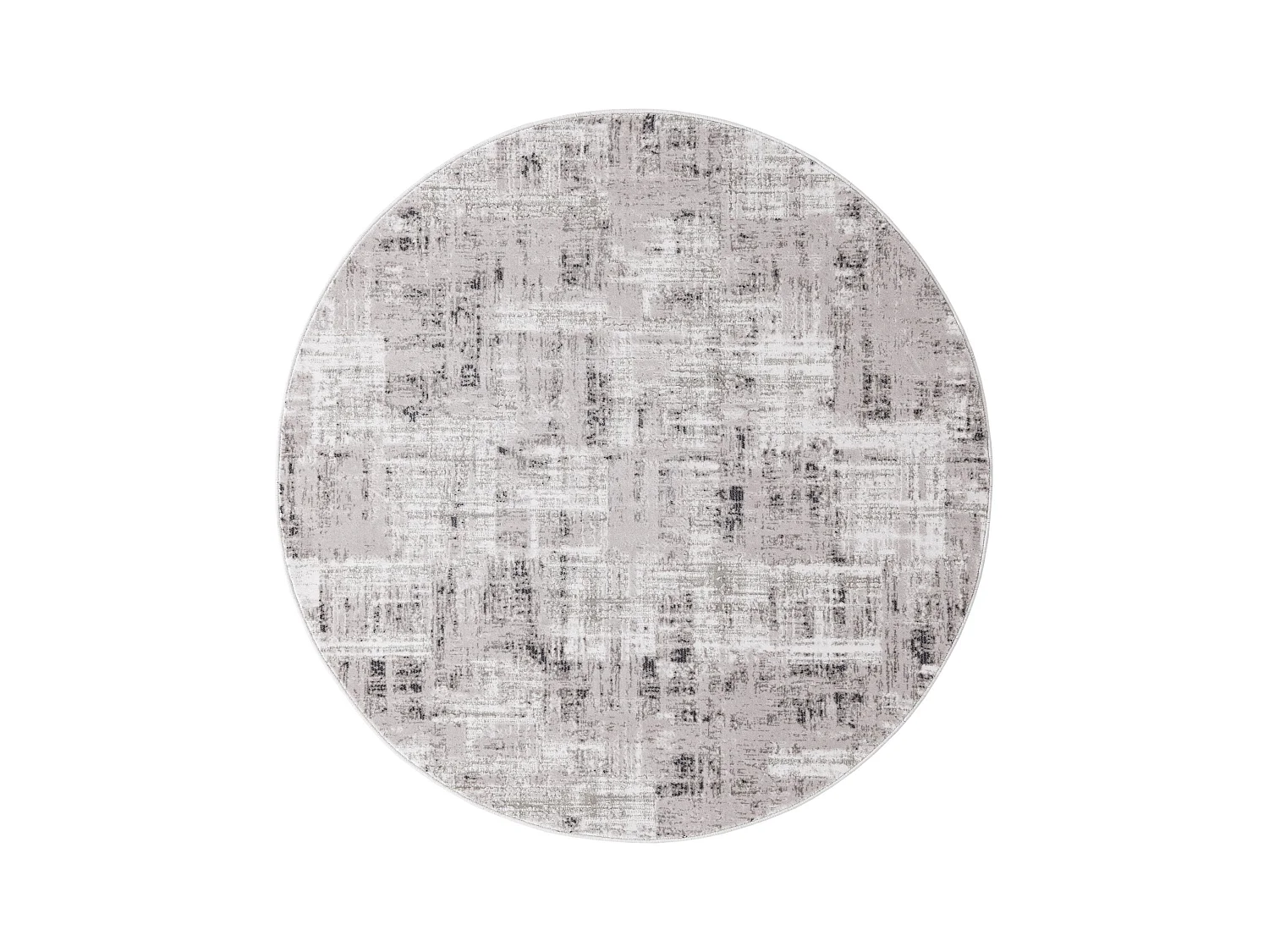 Tapis 240x240 gris Davos Miracle