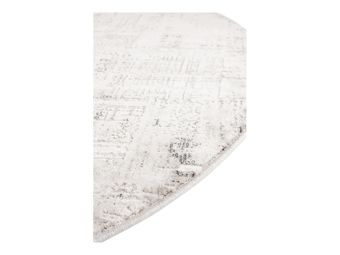 Tapis 240x240 gris Davos Miracle