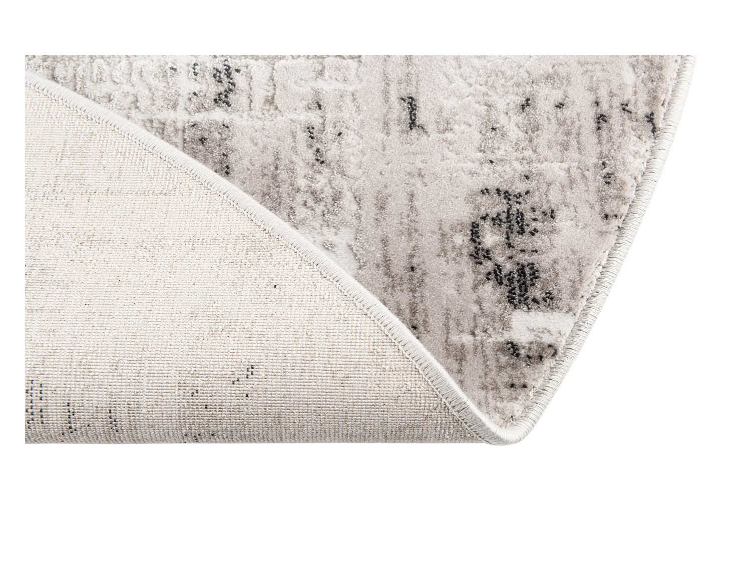 Tapis 240x240 gris Davos Miracle