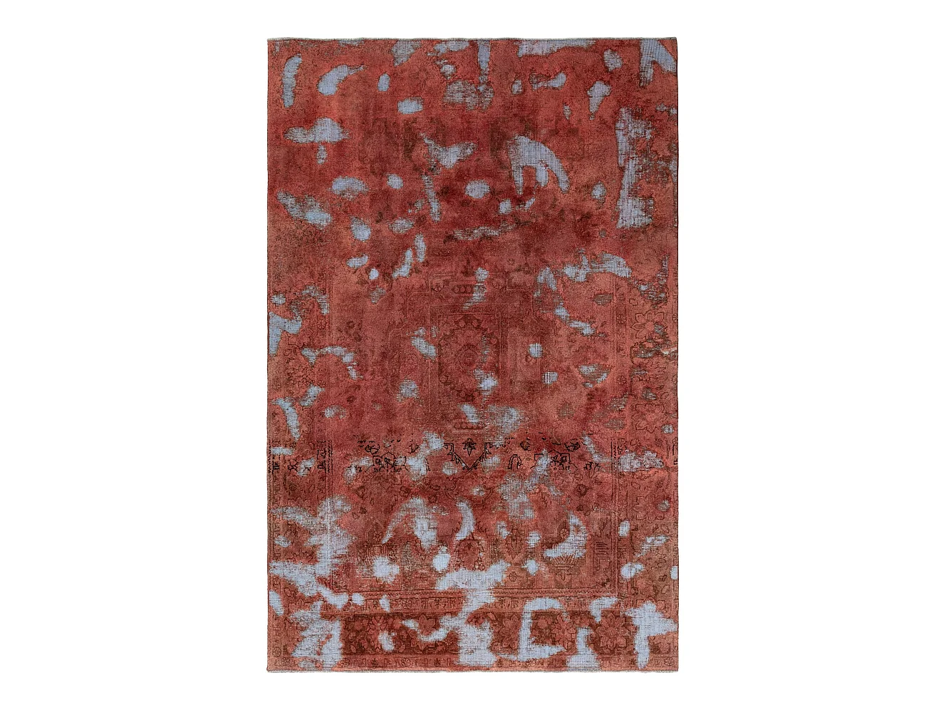 Tapis de laine 192x298 rouge Vintage Royal
