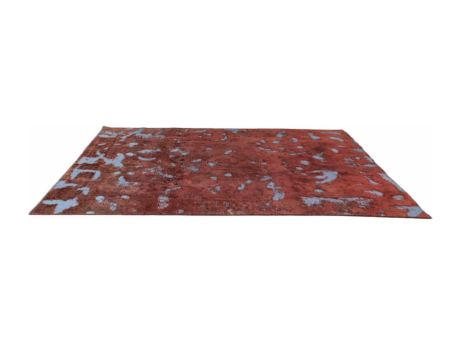 Tapis de laine 192x298 rouge Vintage Royal