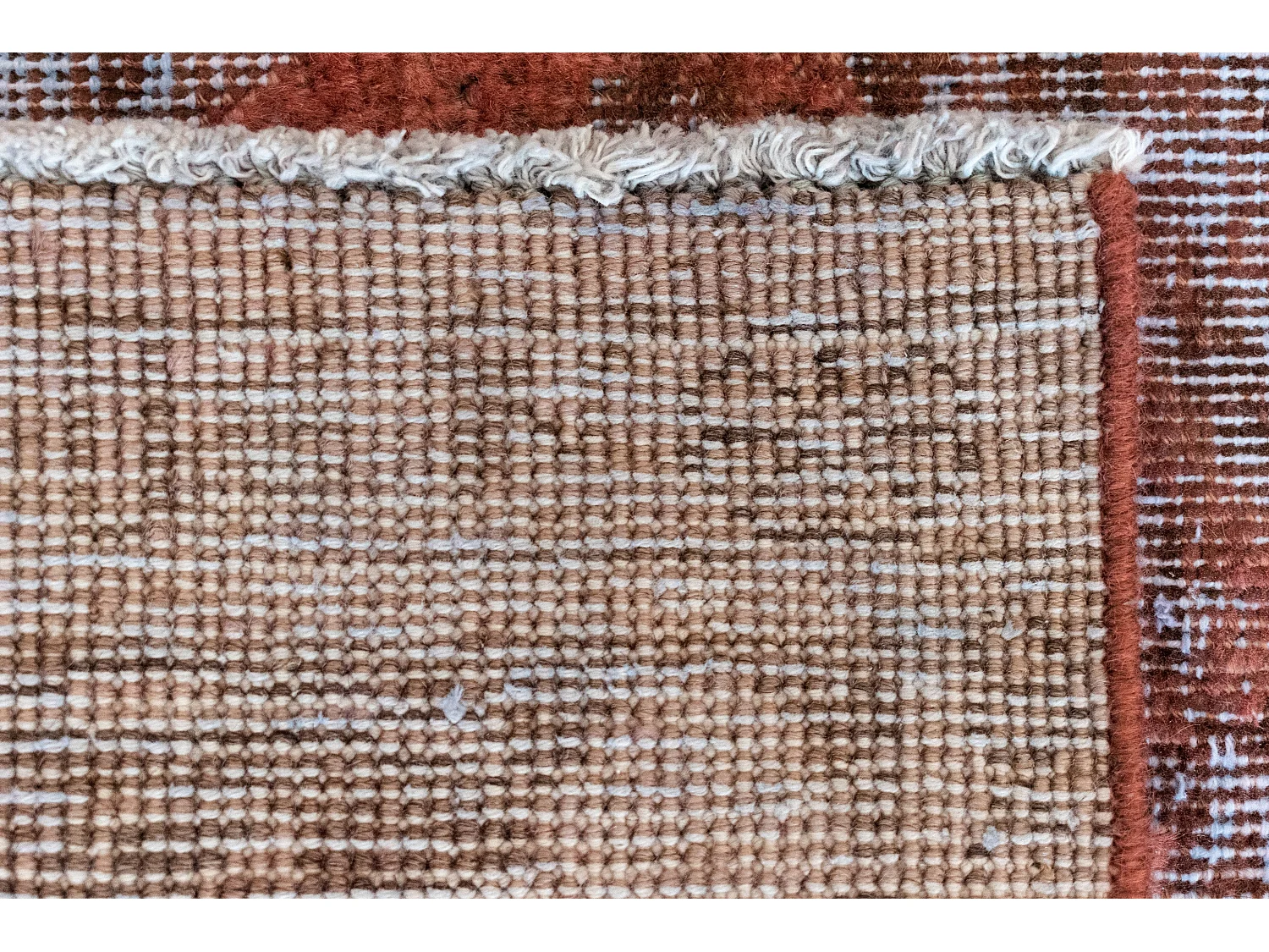 Tapis de laine 192x298 rouge Vintage Royal