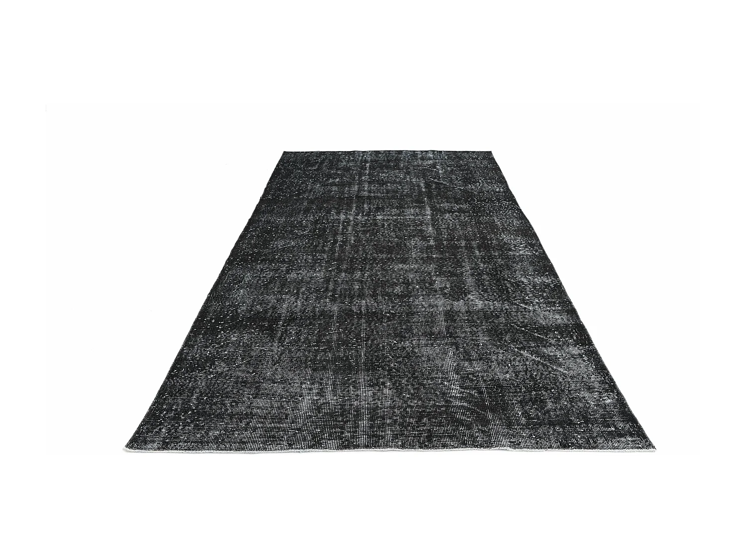 Tapis de laine 160x287 noir Ultra Vintage
