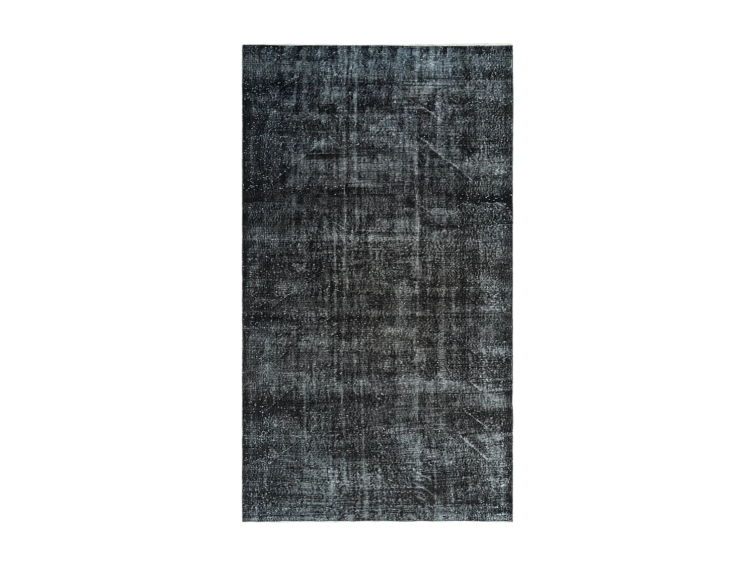 Tapis de laine 160x287 noir Ultra Vintage