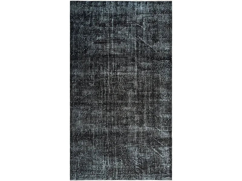 Tapis de laine 160x287 noir Ultra Vintage