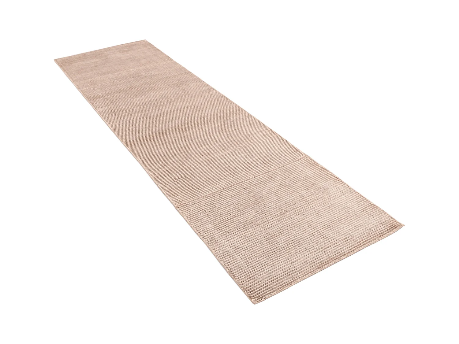 Tapis de couloir en laine 79x300 brun Darya