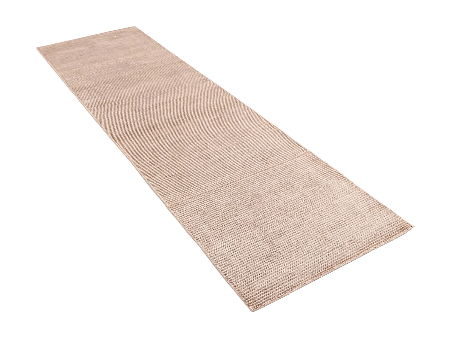 Tapis de couloir en laine 79x300 brun Darya