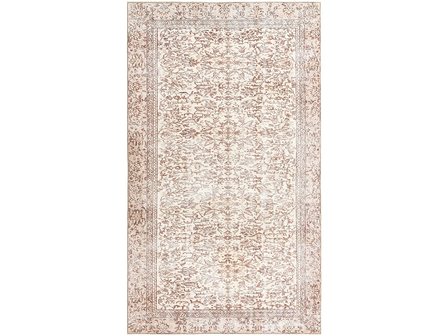 Wollteppich 152x262 Beige Ultra Vintage