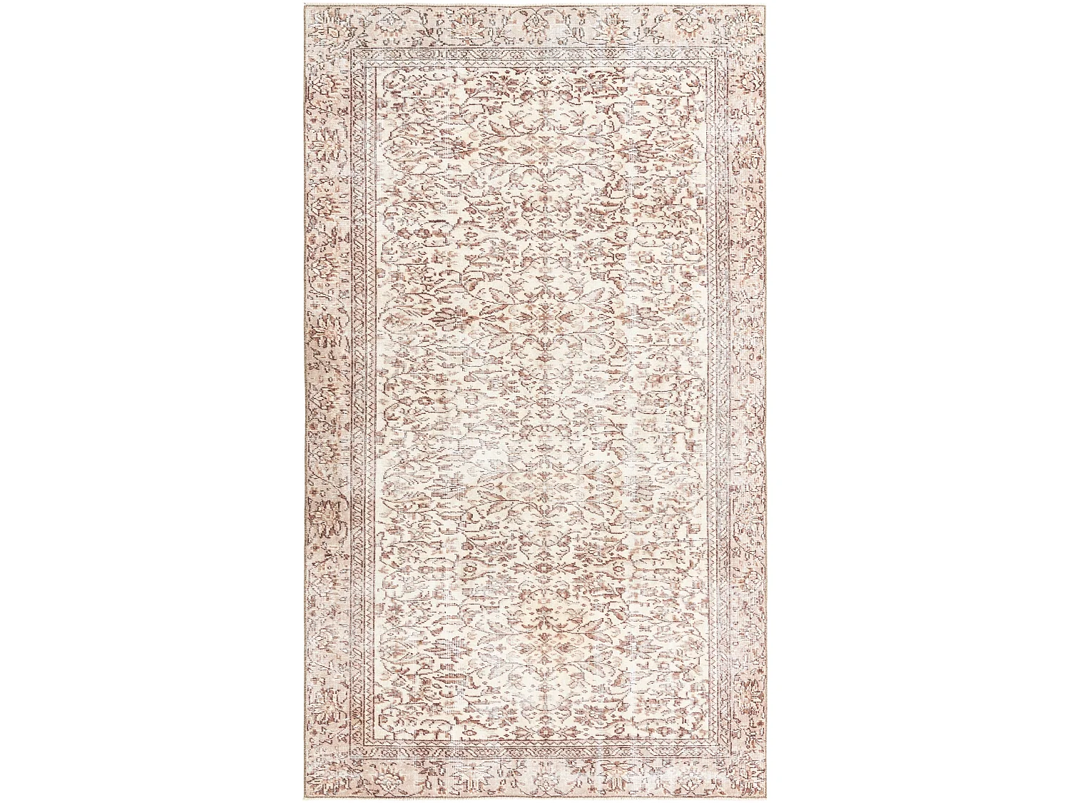 Wollteppich 152x262 Beige Ultra Vintage