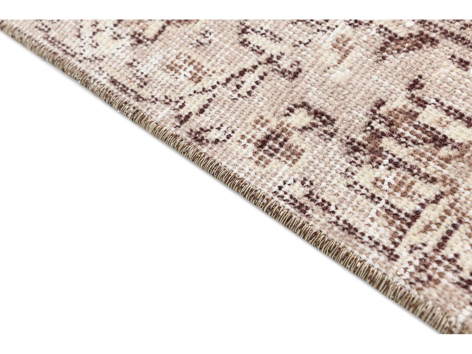 Tapis de laine 152x262 beige Ultra Vintage