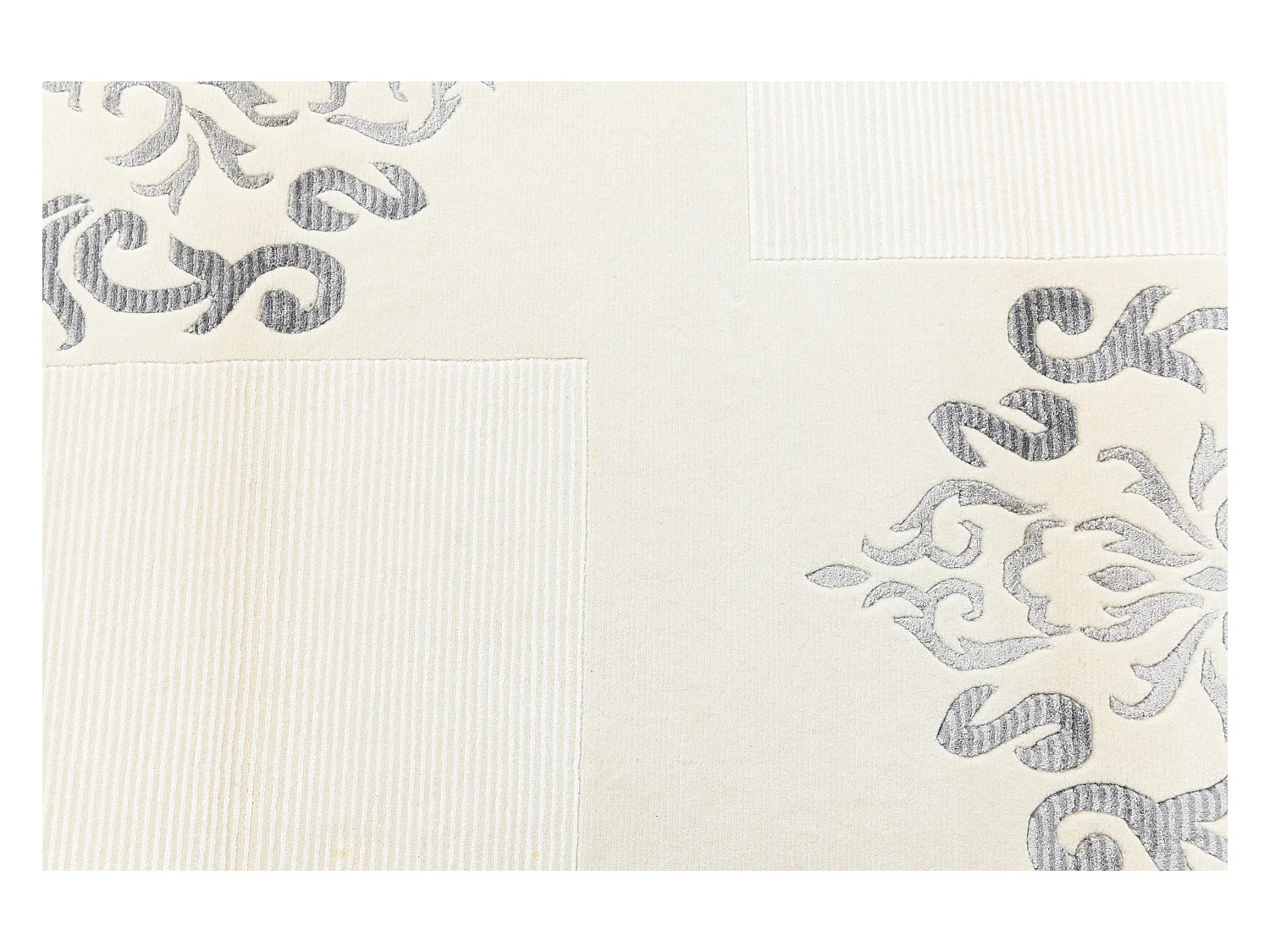 Läufer-Wollteppich 79x201 Beige Darya