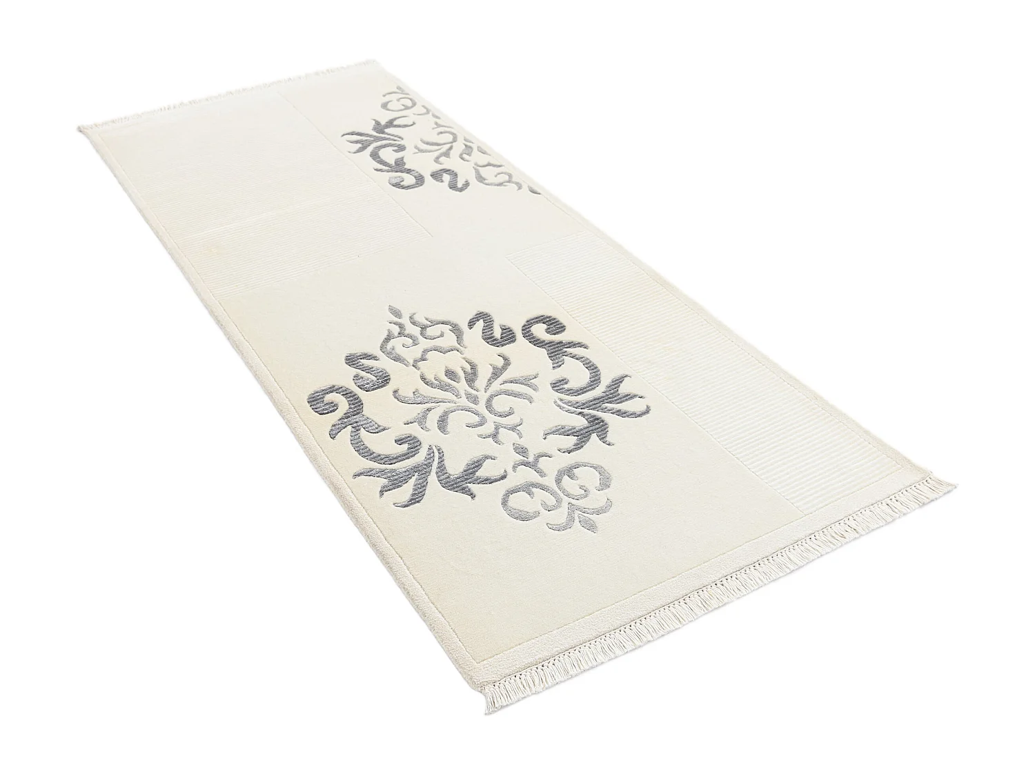 Tapis de couloir en laine 79x201 beige Darya