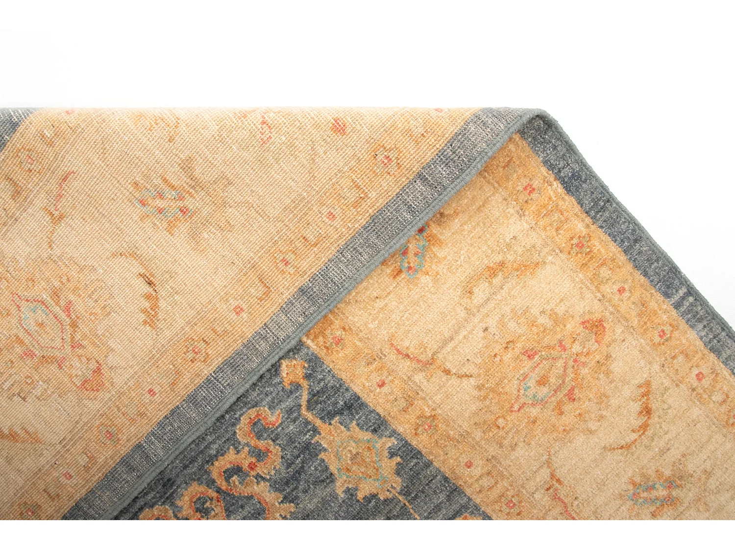 Tapis de laine 202x205 gris Kaizar