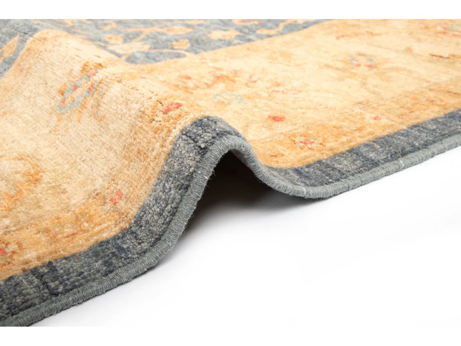 Tapis de laine 202x205 gris Kaizar