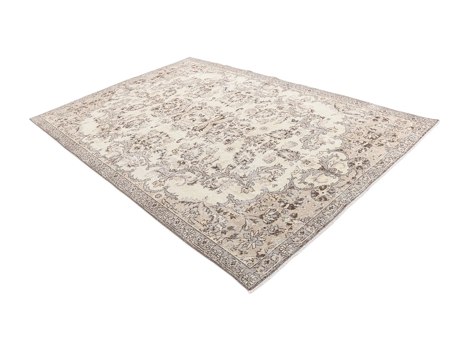 Tappeto in lana 185x282 beige Ultra Vintage