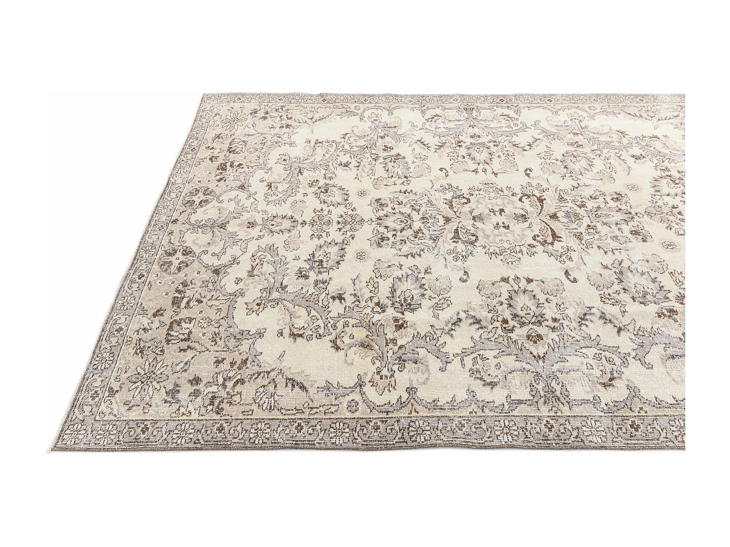 Tappeto in lana 185x282 beige Ultra Vintage