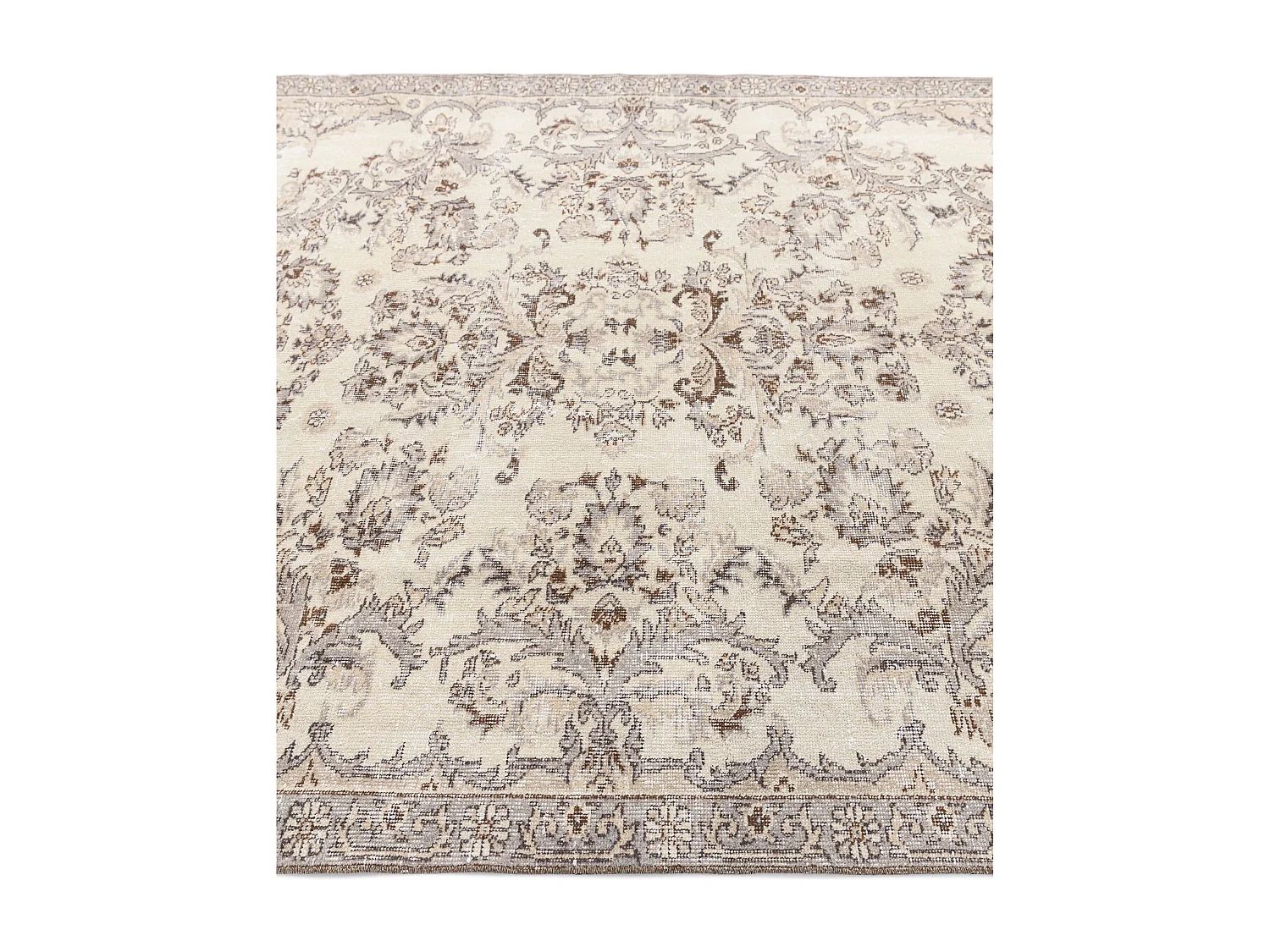 Tappeto in lana 185x282 beige Ultra Vintage