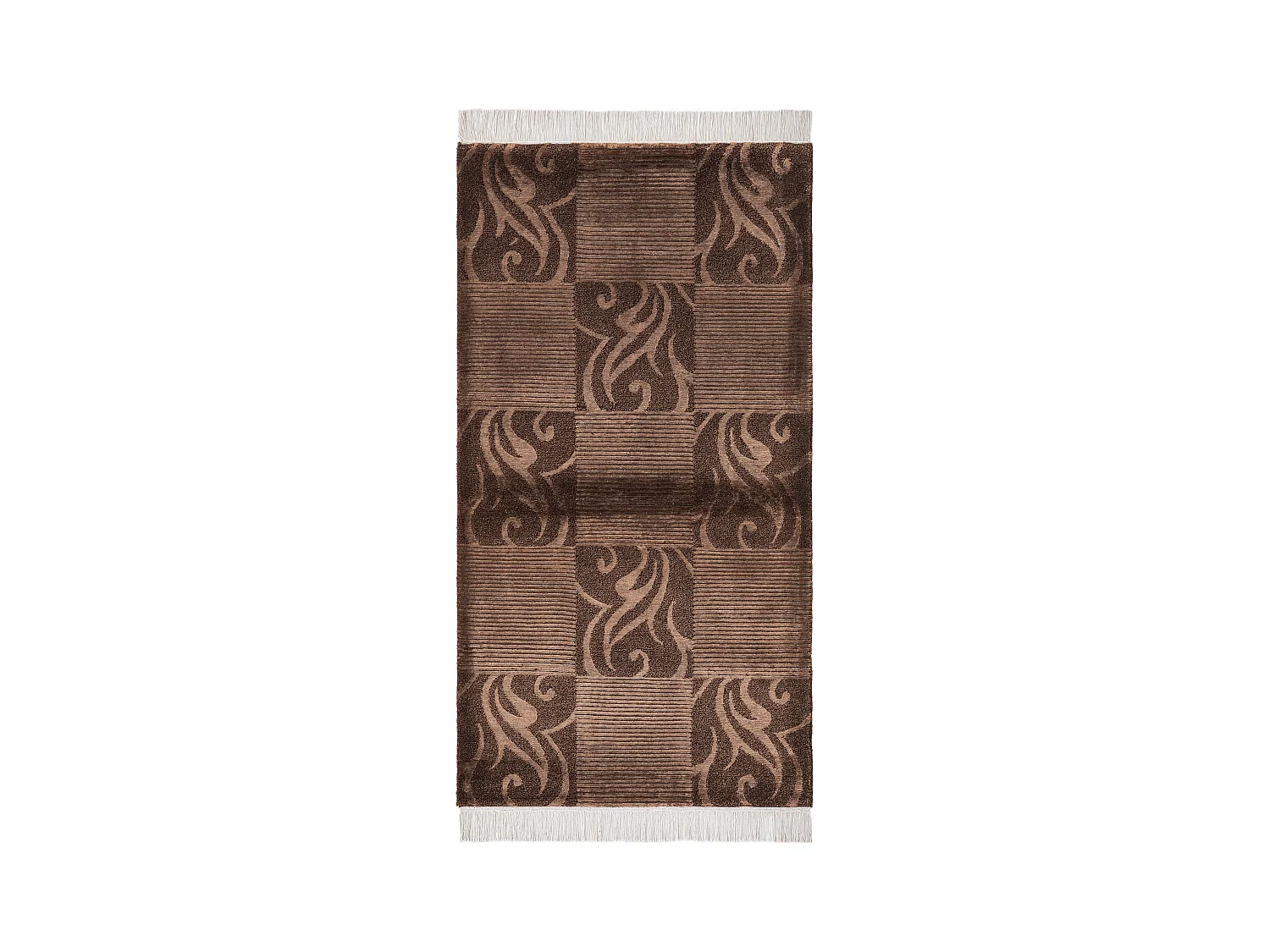 Tapis de laine 84x160 brun Darya