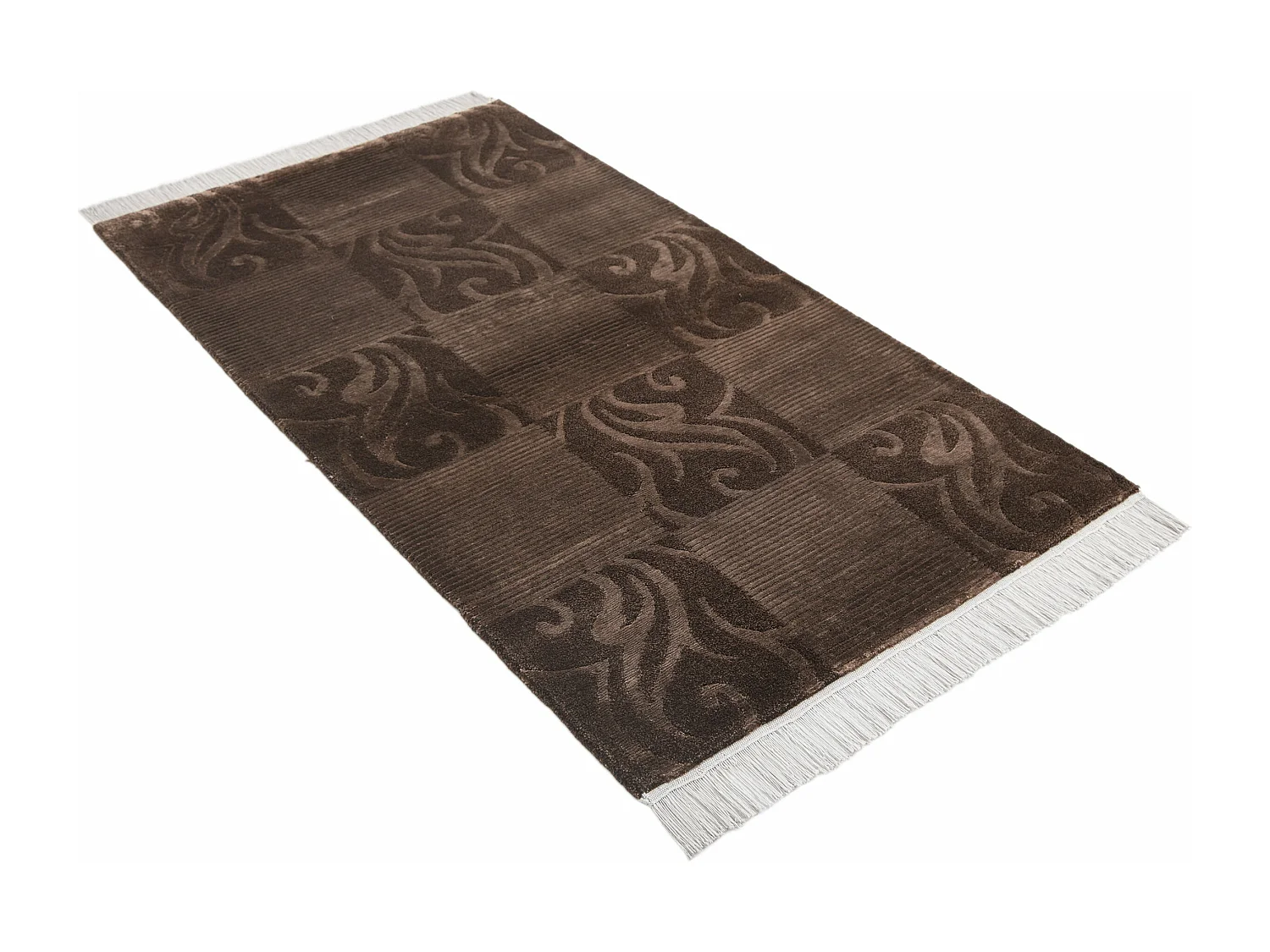 Tapis de laine 84x160 brun Darya