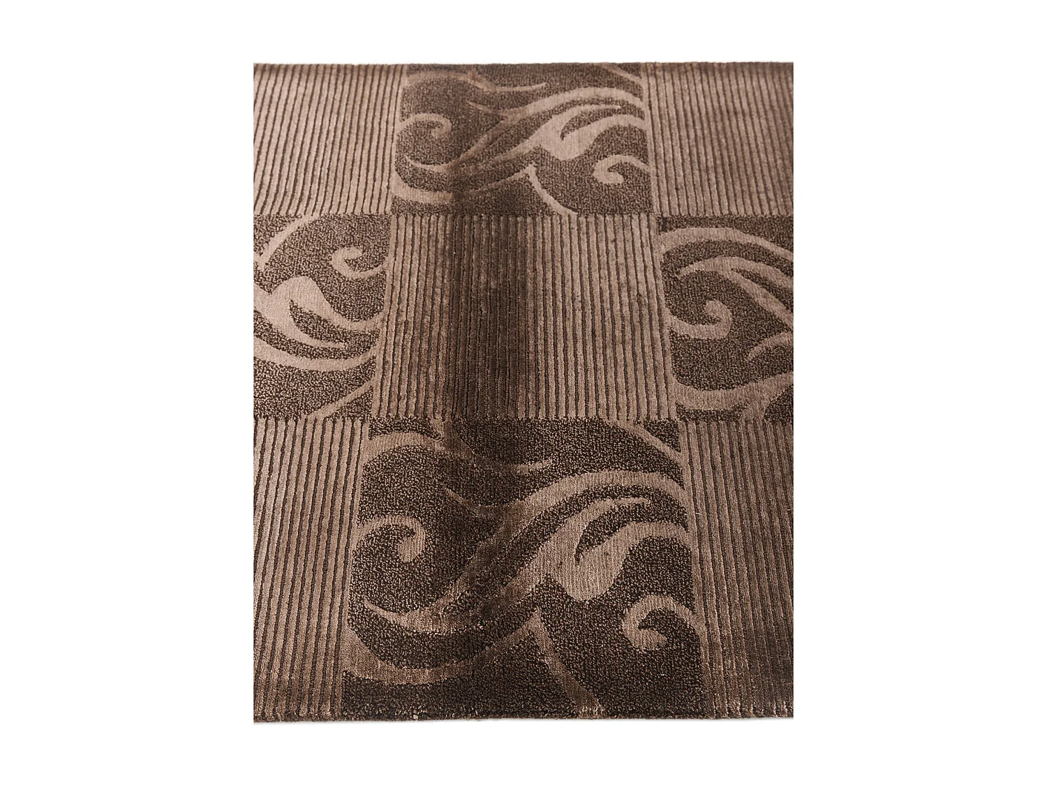 Tapis de laine 84x160 brun Darya