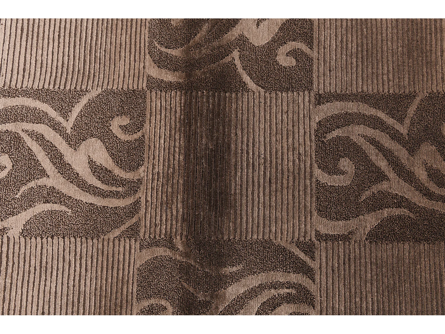 Tapis de laine 84x160 brun Darya