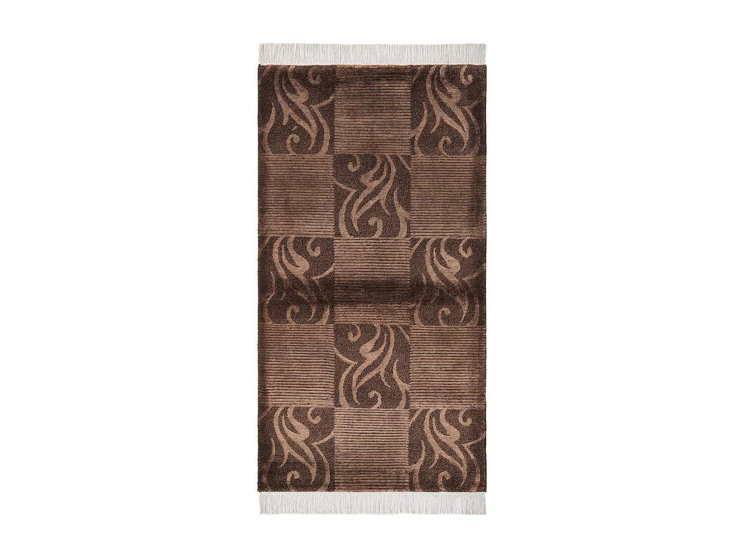 Tapis de laine 84x160 brun Darya