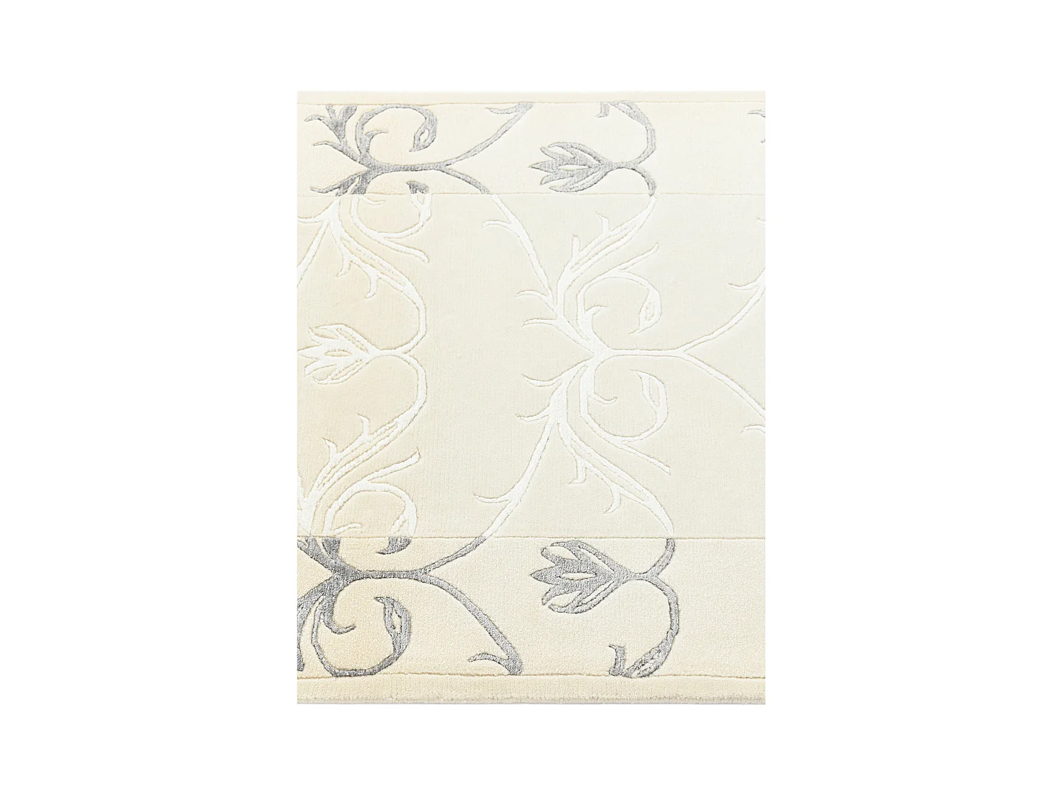 Läufer-Wollteppich 79x201 Beige Darya