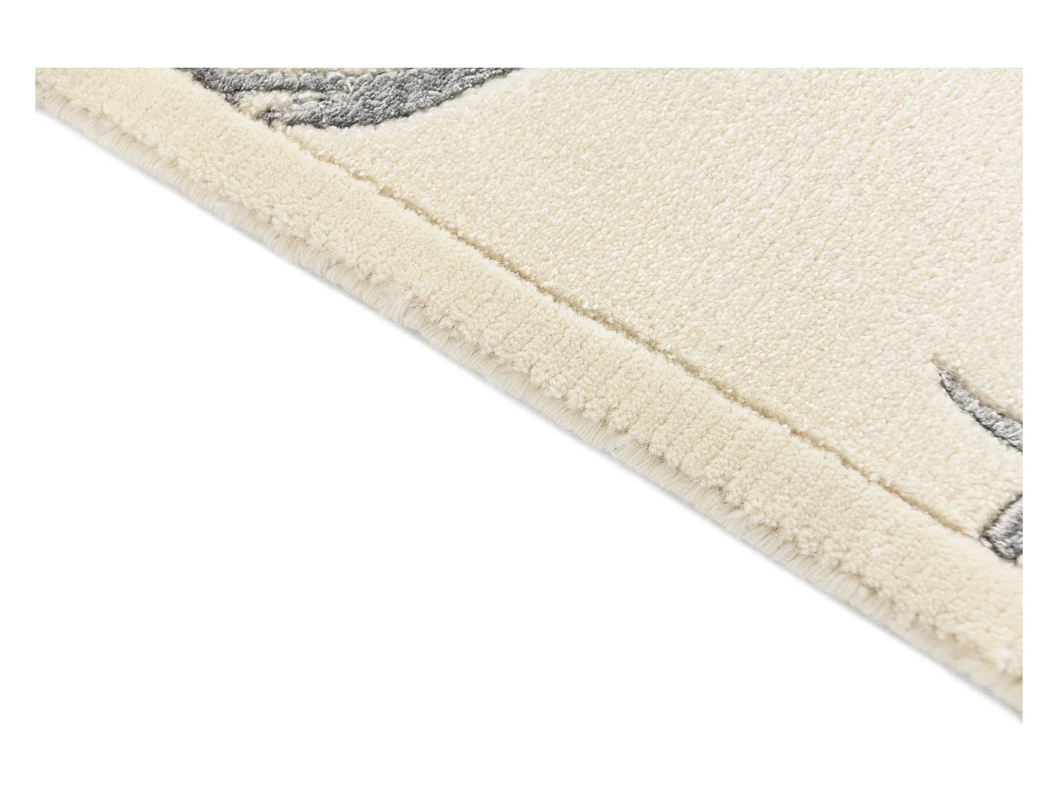 Läufer-Wollteppich 79x201 Beige Darya