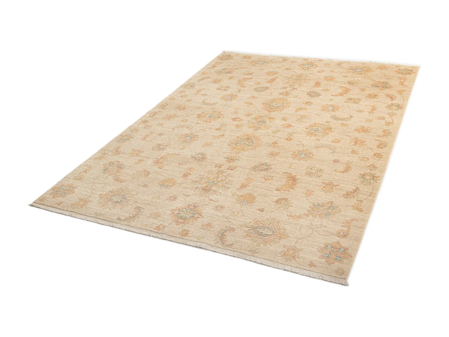 Tapis de laine 173x240 beige Ziegler