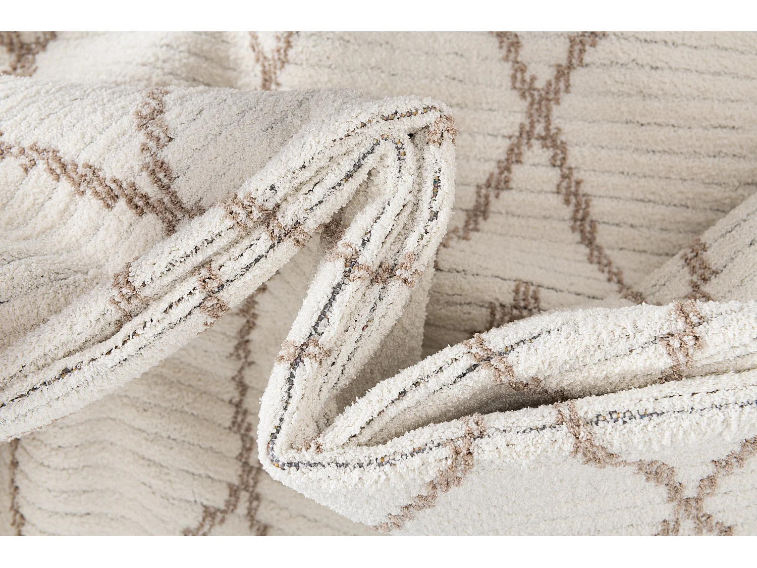 Tapijt 185x125 Wit St. Gallen Folklore