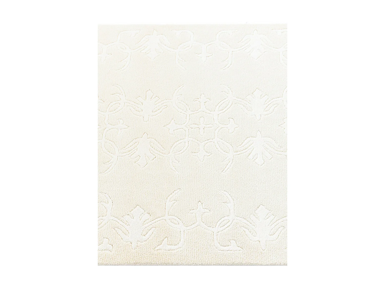 Läufer-Wollteppich 79x201 Beige Darya