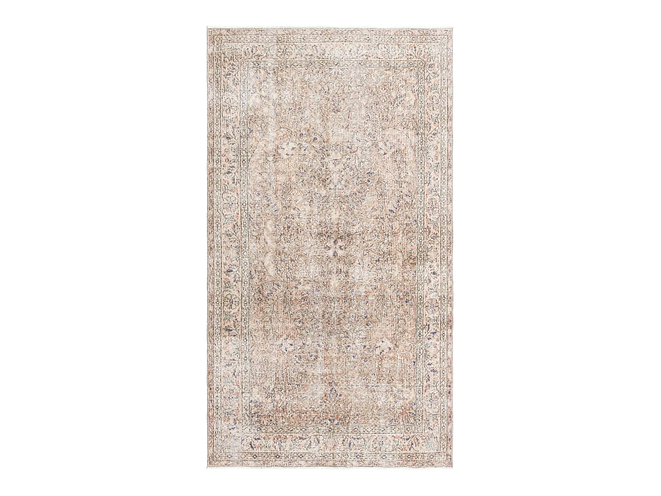 Tapis de laine 150x264 brun Ultra Vintage