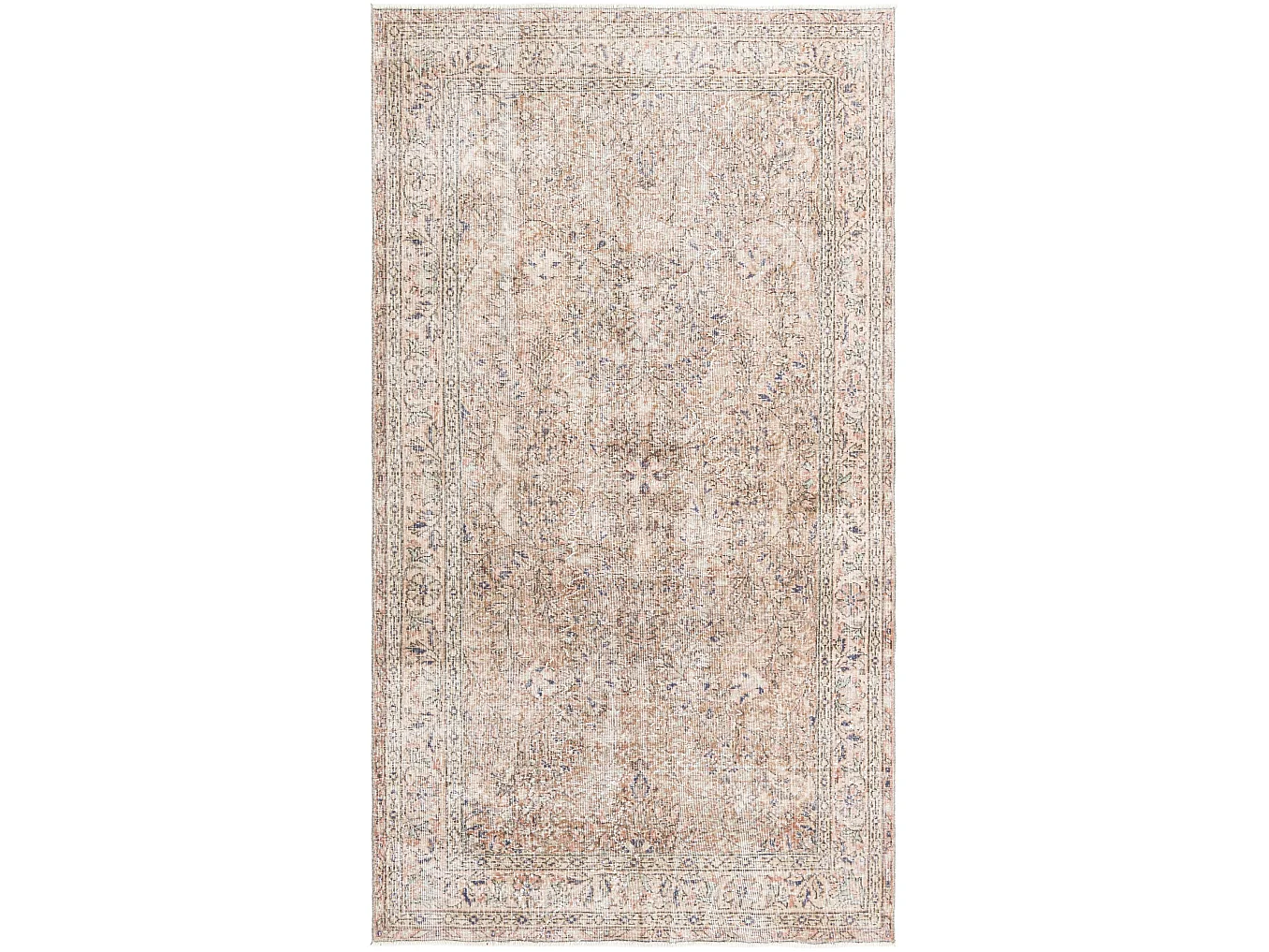 Tapis de laine 150x264 brun Ultra Vintage