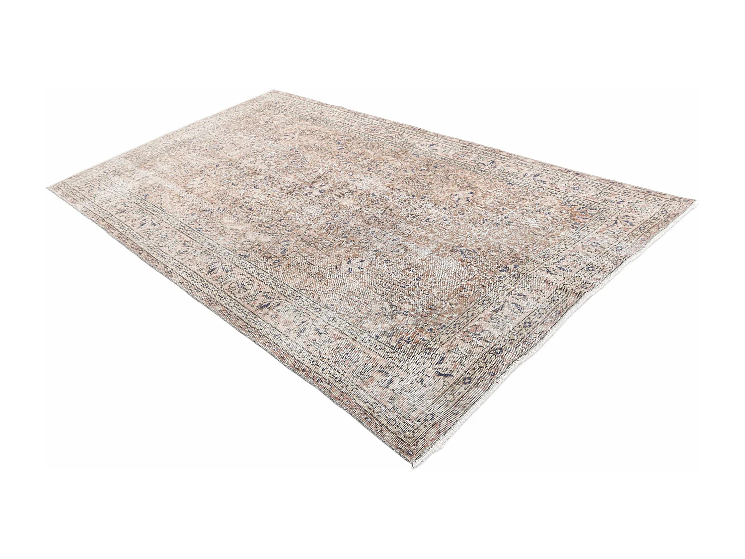 Tapis de laine 150x264 brun Ultra Vintage