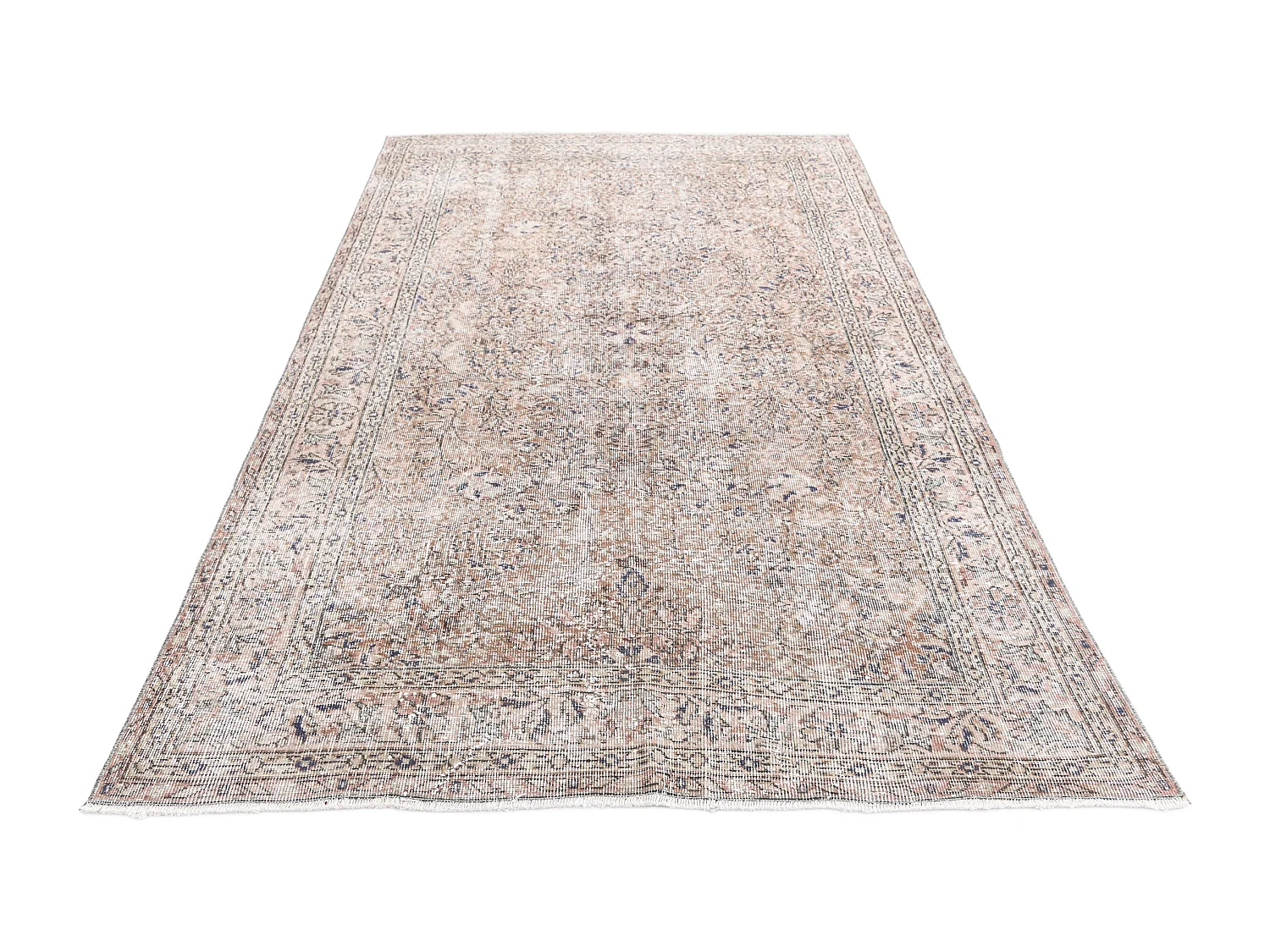Tapis de laine 150x264 brun Ultra Vintage