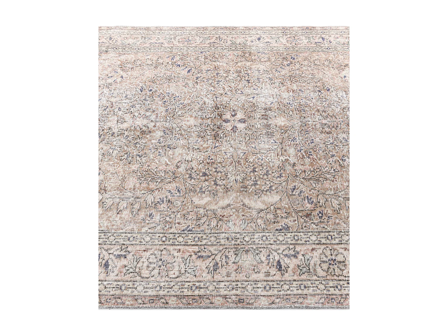 Tapis de laine 150x264 brun Ultra Vintage