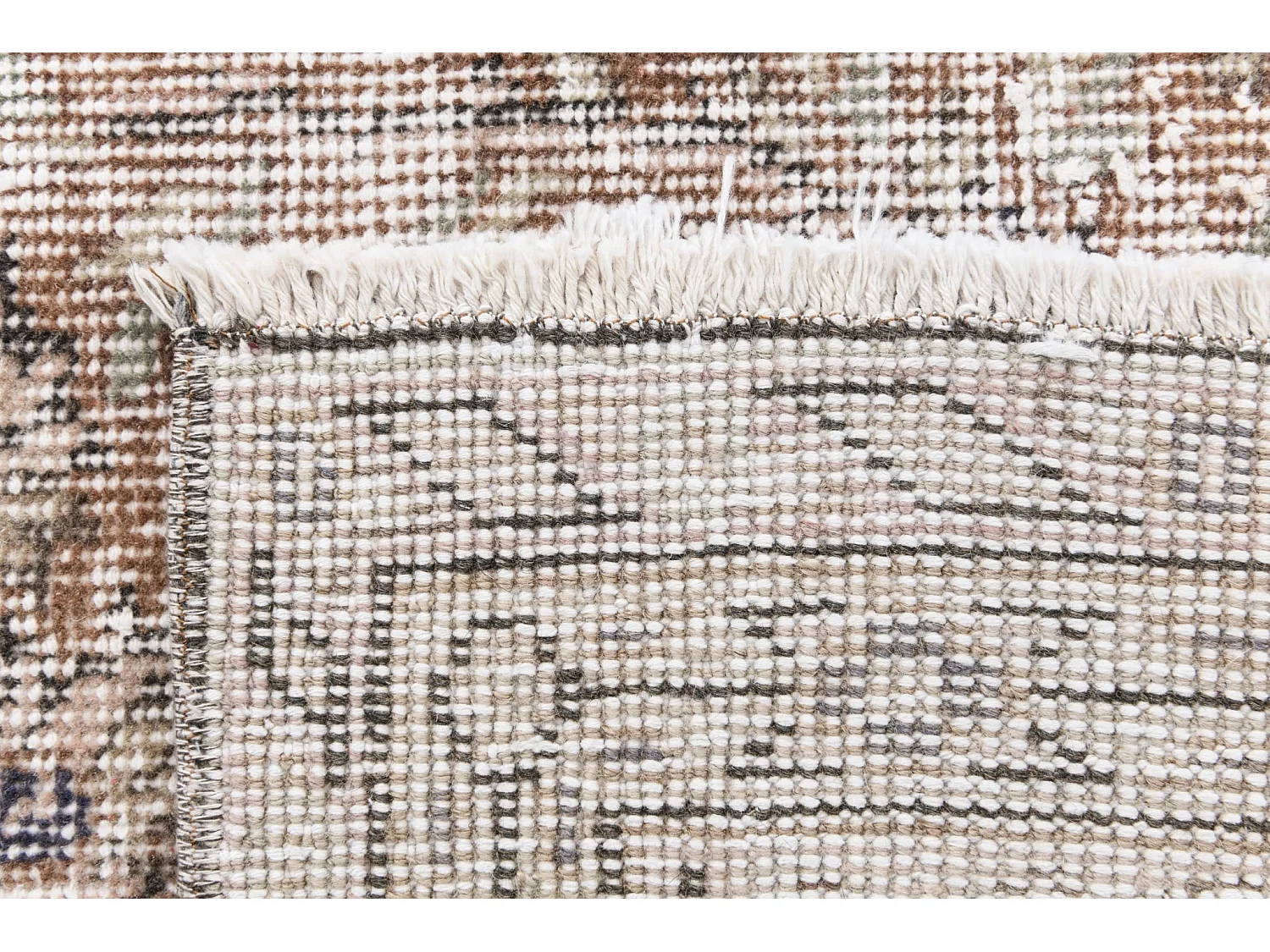 Tapis de laine 150x264 brun Ultra Vintage