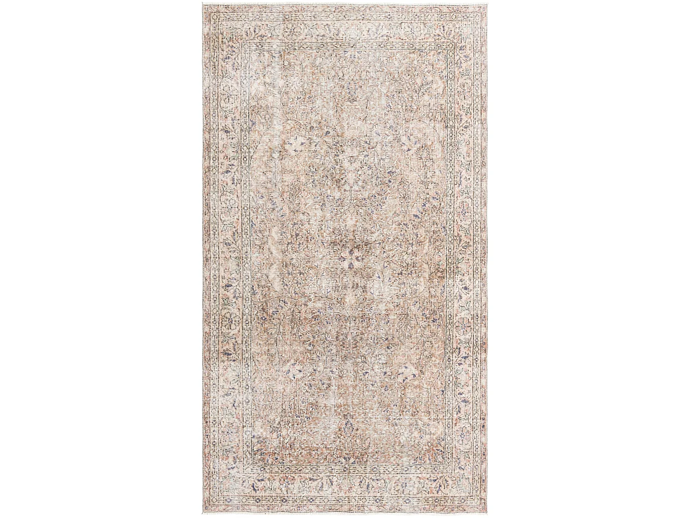 Tapis de laine 150x264 brun Ultra Vintage