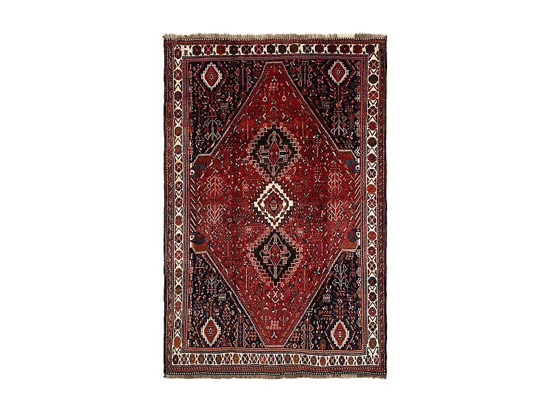 Tapis de laine 214x320 rouge Ghashghai
