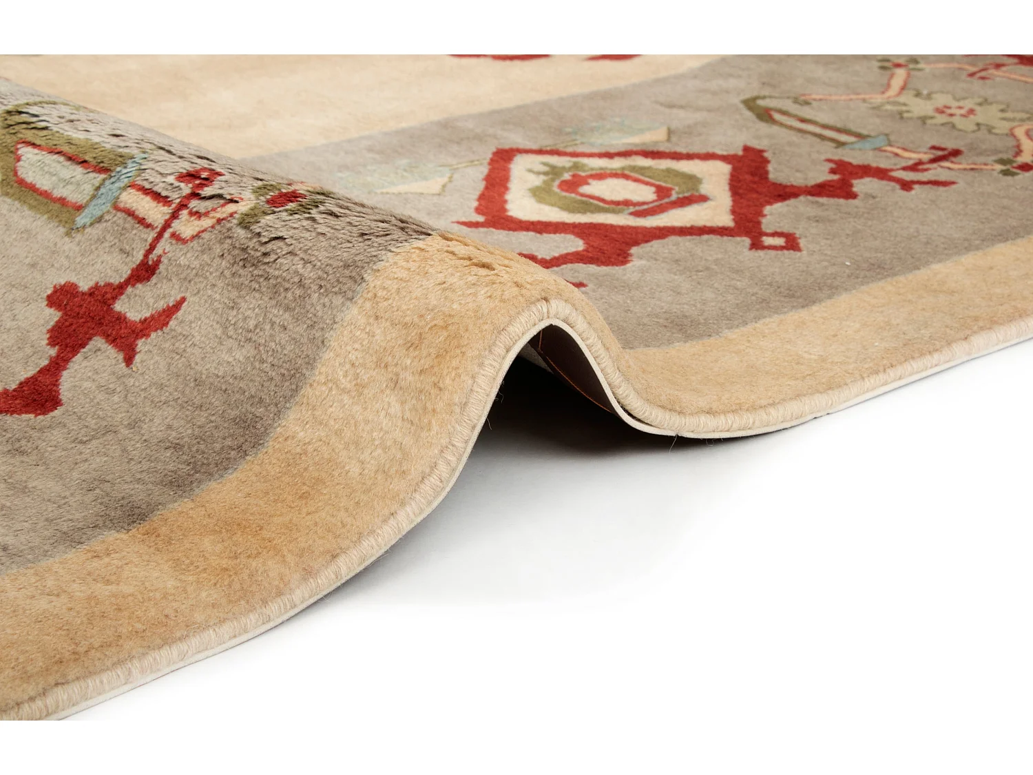 Tapis de laine 250x307 beige Tabriz