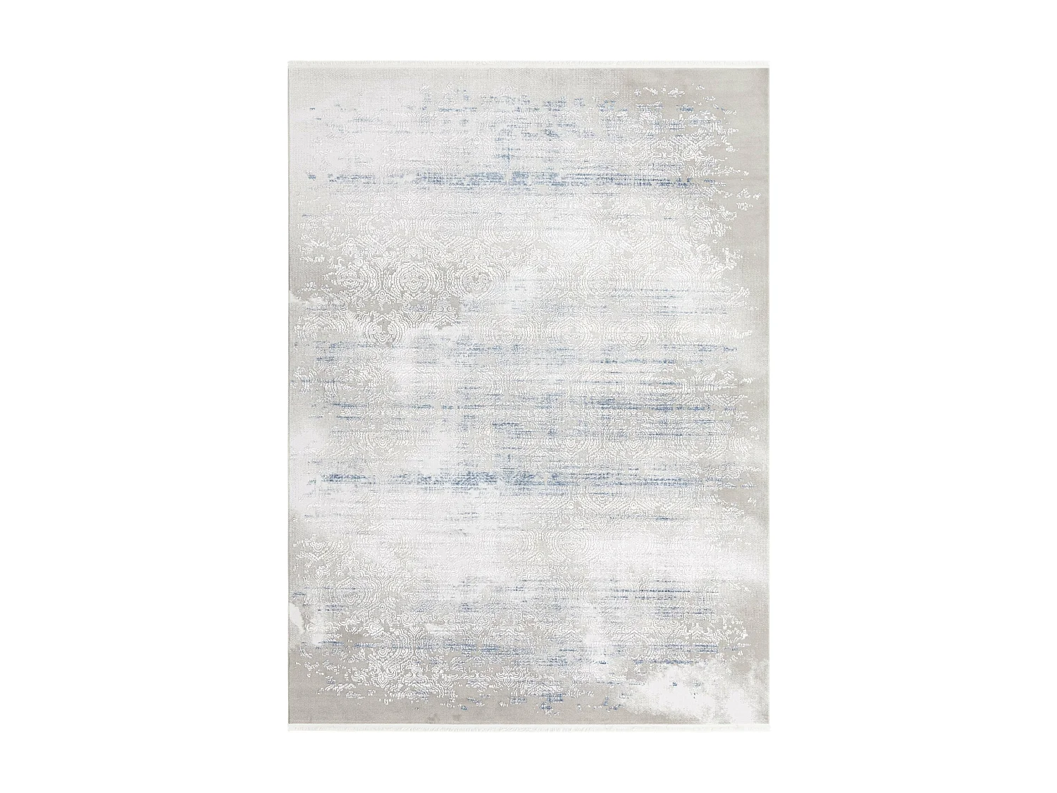 Tapis 240x240 gris beige Davos Charme