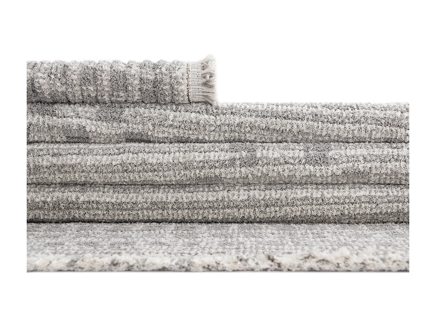 Teppich 80x305 Grau St. Gallen Folklore