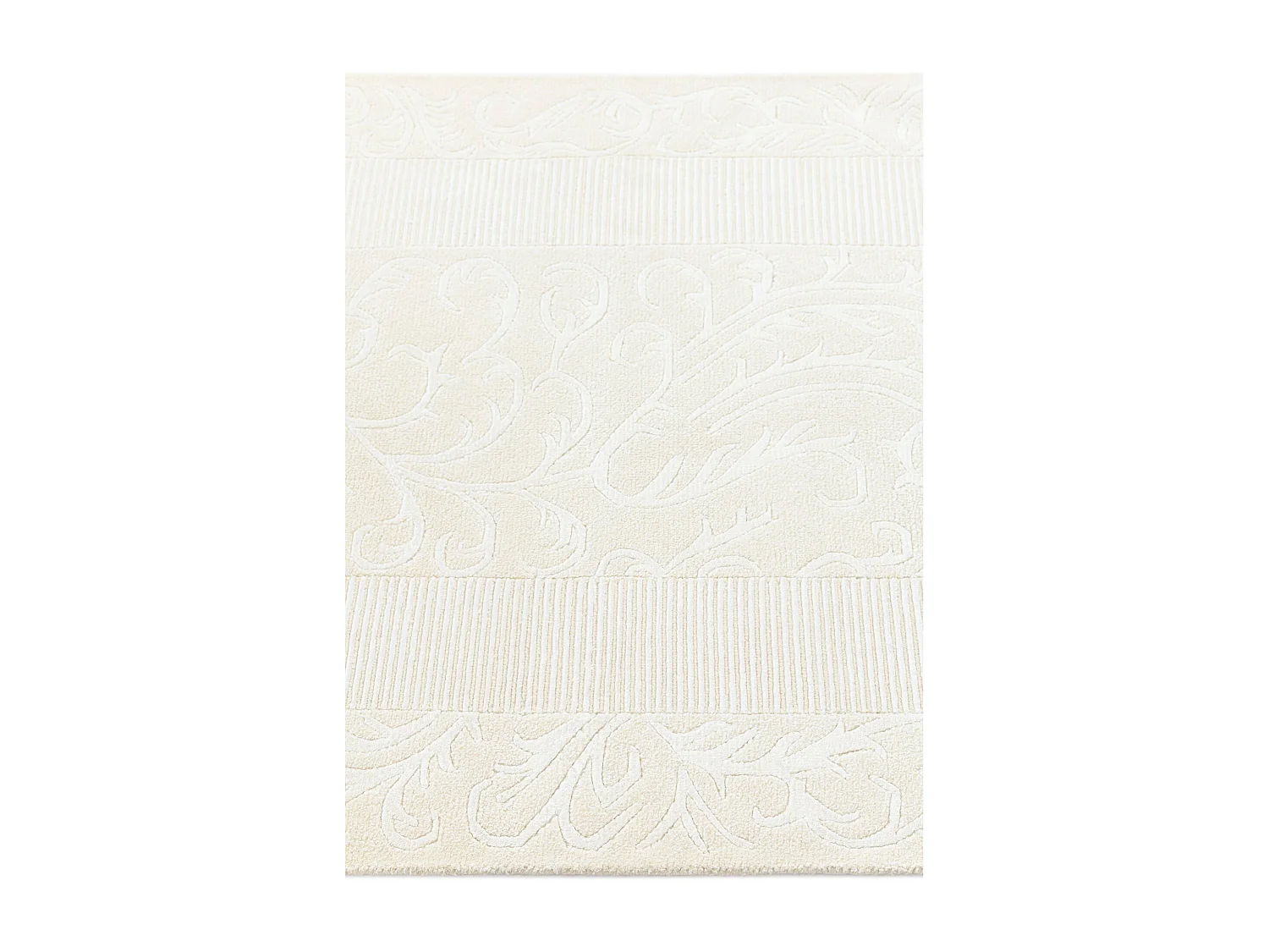 Tapis de couloir en laine 102x384 beige Darya