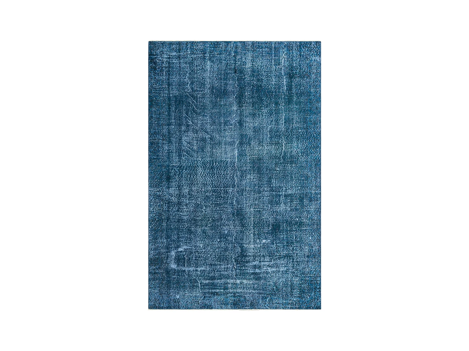 Tappeto in lana 180x282 Blu Ultra Vintage
