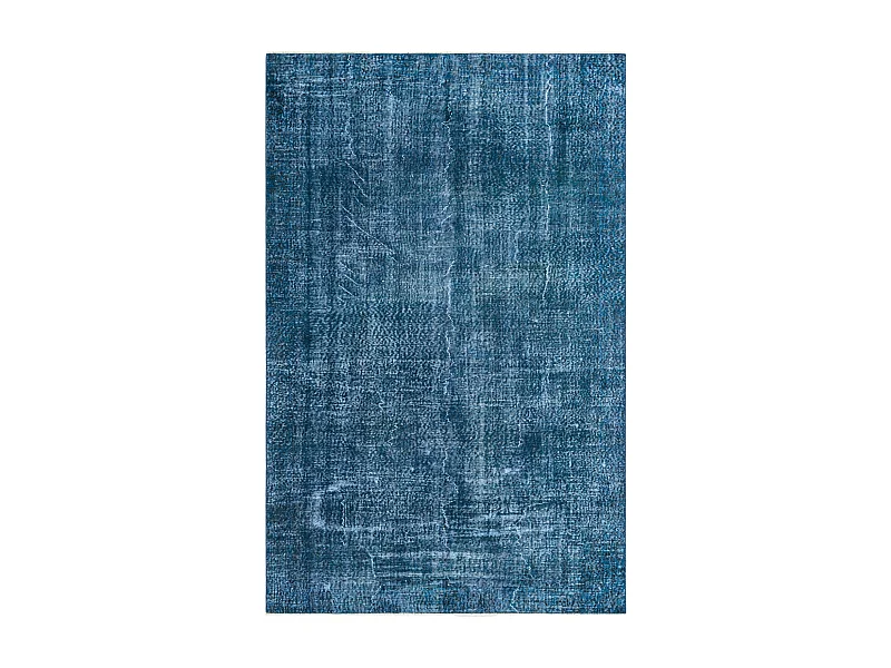 Tapis de laine 180x282 Bleu Ultra Vintage
