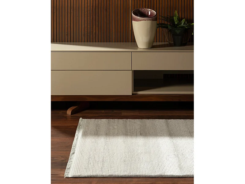 Tappeto 80x305 grigio chiaro Davos Charme