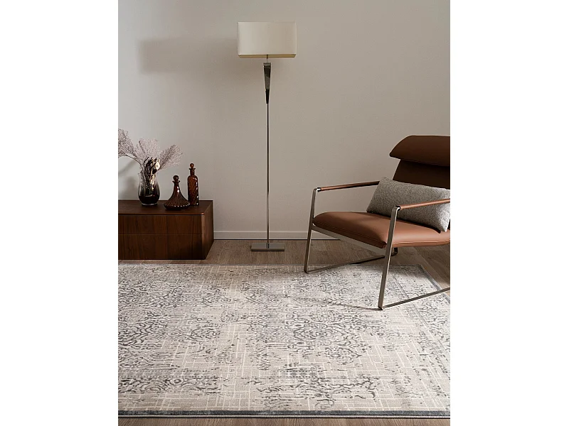 Tapijt 245x160 Crème wit Bern Shimmer